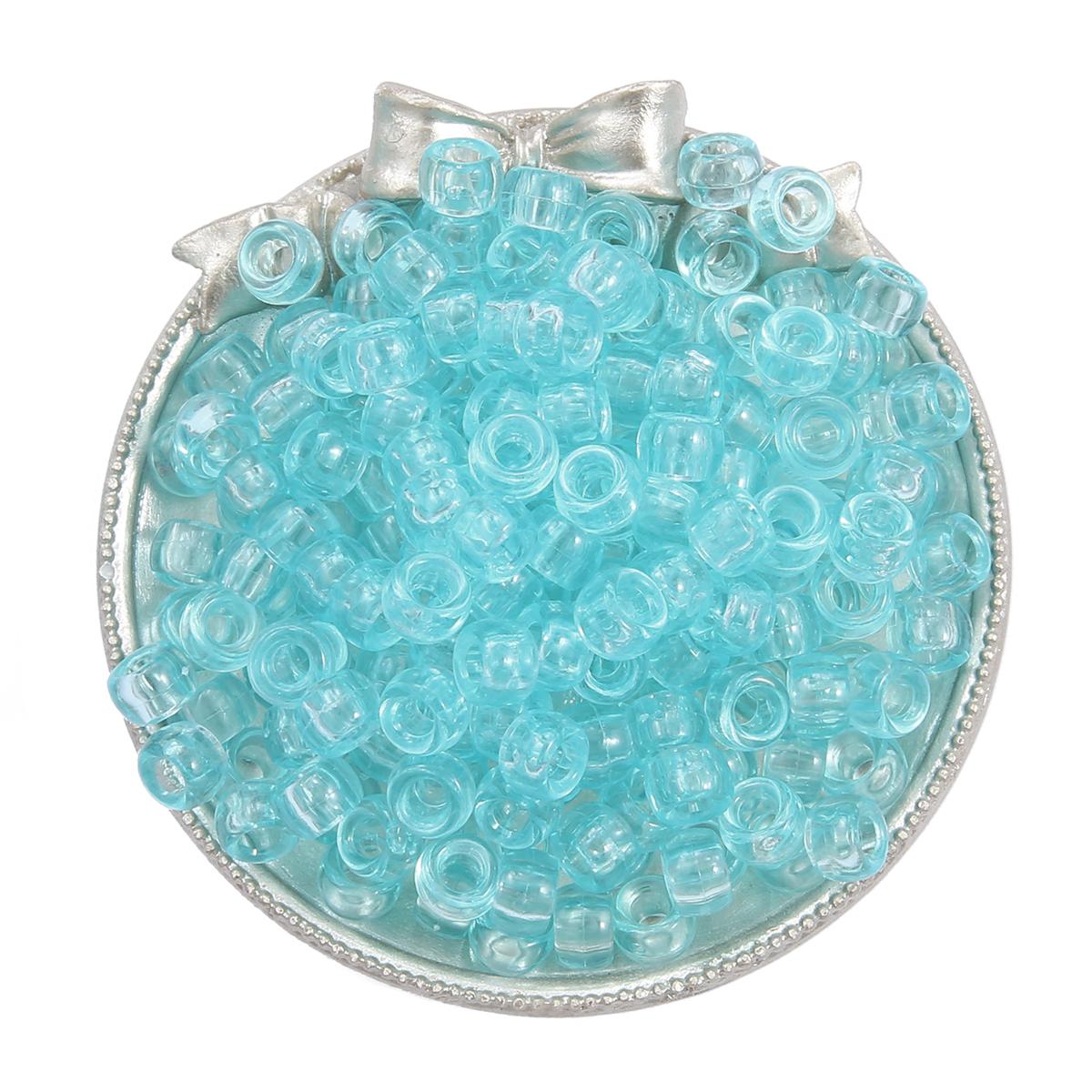 

100шт 9х6 мм акриловые прозрачные распорные бусины для изготовления ювелирных изделий