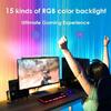 RGB Stepless Dimming Eye Protection LED Monitor Light Bar Screen Hanging Light for Computers Laptops Work Study Games