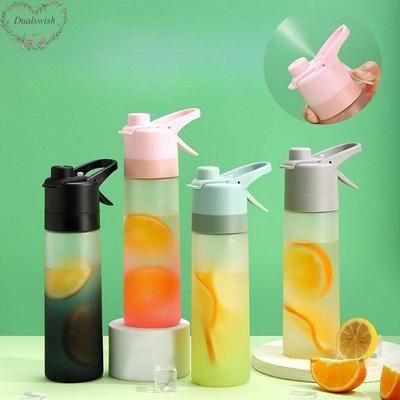 650ML Creative Water Bottle Spray Portable Plastic Direct Drinking Water Bottle Outdoor School Sports Water Cup Children And Student Water Cup