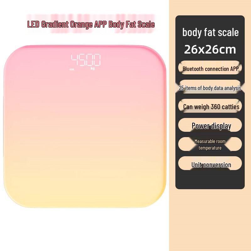 

ACVER Smart Bluetooth Body Fat Scale Battery Powered