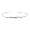 SEWNSWEN SILVER SLIM SNAKE CHAIN BRACELET