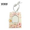 Seasonal Party Decor Mini Halloween Picture Frame, Small Cute Ghost Pumpkin Photo Frame Ornament, Wooden Hanging Ornament Decorative Postcard