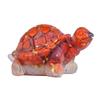 Mini Krystall Skilpadde Statue Reiki Stein Skilpadde Figur Amulett Skilpadde Fengshui Skulptur for Hjemmekontor Skrivebord Hylle Dekorasjon