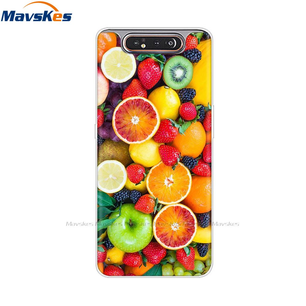 Per Samsung Galaxy A80 Custodia A805 Silicone Morbido TPU Custodia per Telefono Per Samsung A80 2019 A 80 GalaxyA80 A805F A805 SM-A805F/DS Copertura