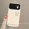 Applicable To Honor 500Pro Mobile Phone Case Ins Wind Cold Honor500 Simple Design Sense Simple Line Bear