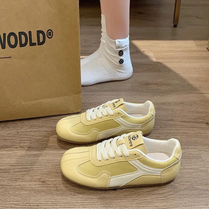 Fashion Casual Sport Sneaker Women Flats Shoes Mesh Sandals 2025 Trend Summer Comfort Breathable Soft Sole Running