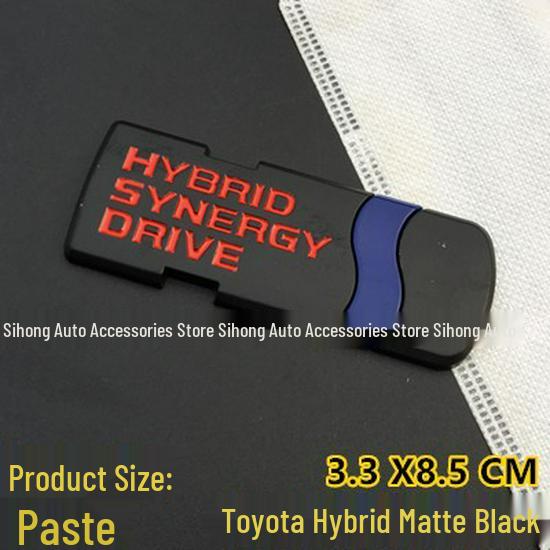 Kompatible Metall-Hybridauto-Logos für Camry, Reiz, Corolla, Levin – HYBRID-Aufkleber