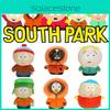 Chaveiro South Park Com Brinquedos de Pelúcia Kyle Cartman E Kenny