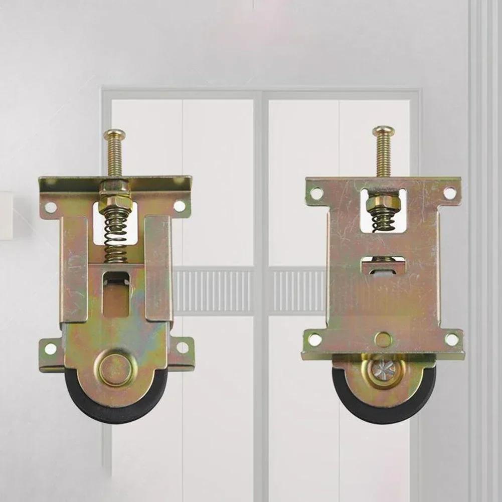 Wardrobe Sliding Door Pulley Hanging Wheel Cabinet Sliding Door Roller Track Slot Wheel Furniture Hardware Pulley