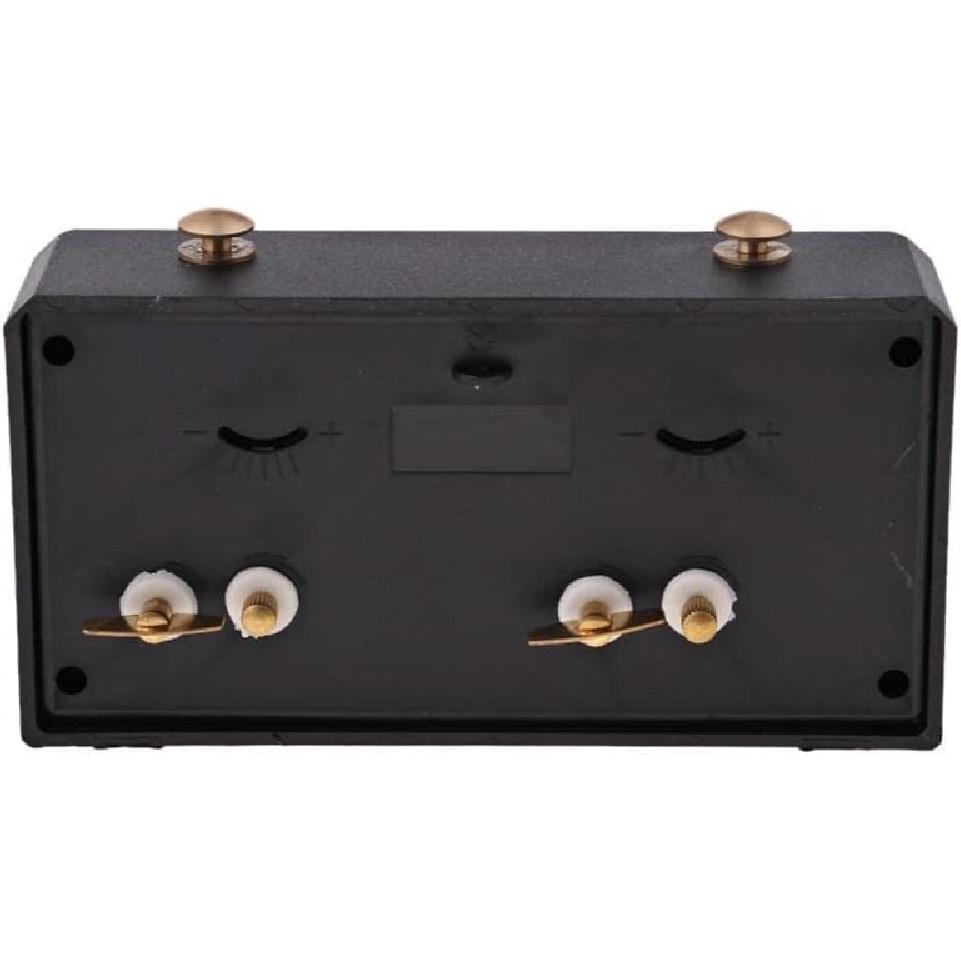 Chess Timer,Analog Chess Clock Timer Mechanical Black No Battery Required Easy Reset for Chinese Chess Other Competitions (Black)