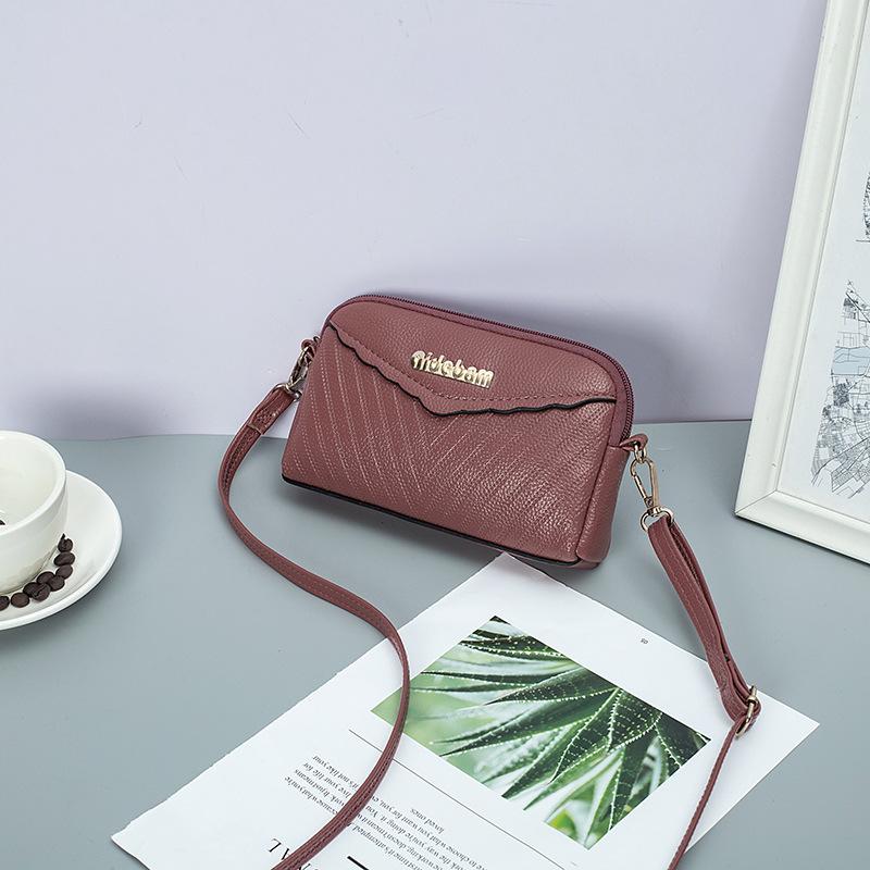 

Летняя женская сумка через плечо, Повседневная ретро сумка для ношения в руке, Многослойная маленькая сумка на одно плечо для женщин среднего и пожилого возраста