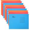 5Pcs A4 Sized Suspension File Folder Hanging File Holder Paper Wear-resistant Frame Documents Organizer Desktop Office Folder