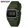 Orologio SANDA Impermeabile Luminoso Multifunzione Retrò per Uomo e Donna