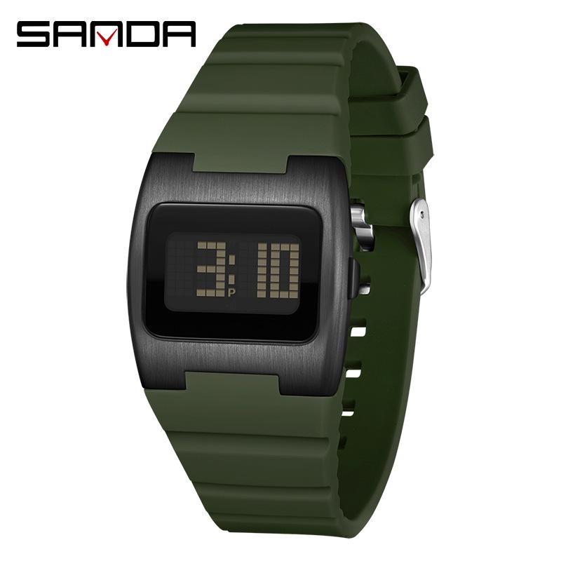 Orologio SANDA Impermeabile Luminoso Multifunzione Retrò per Uomo e Donna