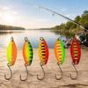 10PCS 3.5g Fishing Spoon Lures Metal Fishing Baits Durable Spinner Bait  Freshwater Fishing