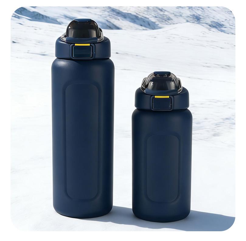 Large Capacity 304 Stainless Steel Vacuum Thermos Cup for Car & Outdoor Use