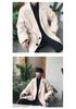 Herren Koreanischer Stil Dicke Woll-Trenchcoat - Trendy, Warm, Mittellang, Lockerer Schnitt