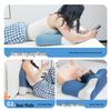 Multifunctional Memory Foam Pillow for Neck and Back Support