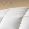 JD Jingzao 90% White Duck Down Antibacterial Winter Comforter
