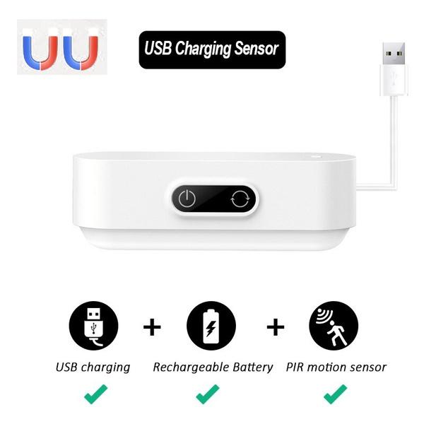 Έλεγχος αφής LED φωτιστικό γραφείου Ενσωματωμένη μπαταρία 1200/2000mAh, Φωτισμός 5 χρωμάτων Ρυθμιζόμενος επαναφορτιζόμενος USB φωτισμός ντουλάπας