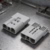 Solar Applications Gray 320A Power Connector Forklift Terminal Rated Voltage 1000VDC Flame-retardant PC UL94V-0
