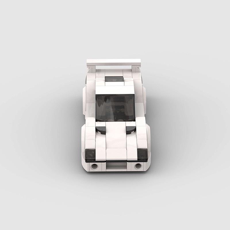 Compatible MOC Building Blocks: Creative Sports Car Racing Model - Ferrari F40 Assembly Toy and Gift