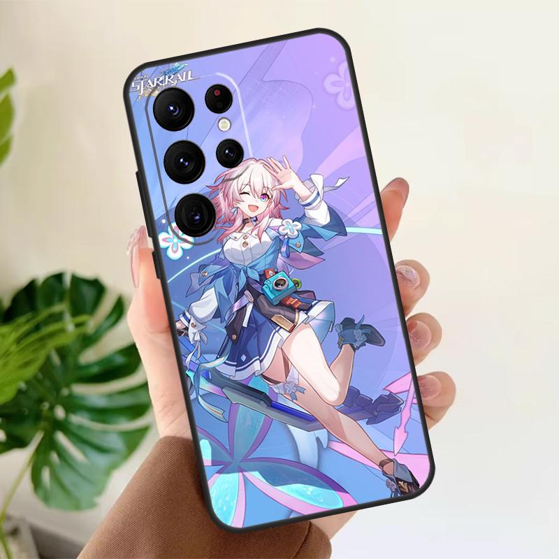 

Мягкий чехол Honkai Star Rail для Samsung Galaxy S25 Ultra S21 S22 S23 S24 Plus S9 S10 S20 FE S24 FE Galaxy S21Ultra
