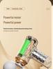 Handheld Angled Fascia Gun: Full Body Electric Massager for Waist, Back, Shoulder, and Neck.