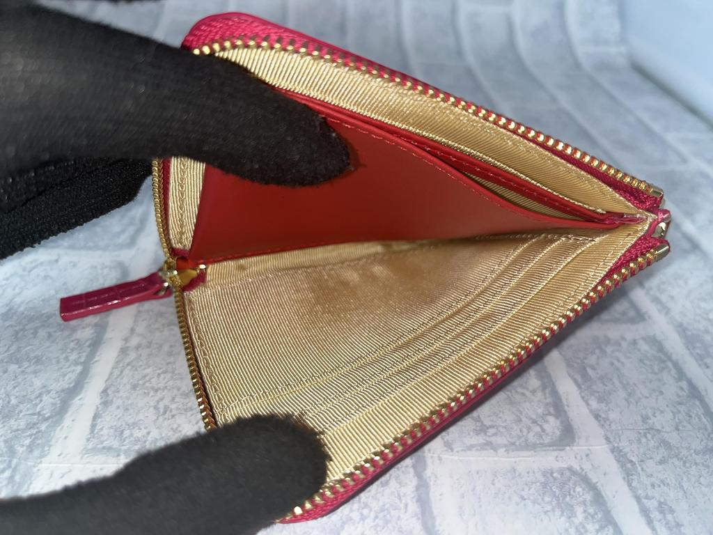 Guodi Mini Wallet Zipper Type with Strap Shining Crocodile Genuine Leather Crocodile Leather Crocodile Leather Mini Wallet Compact Wallet [GUODI]