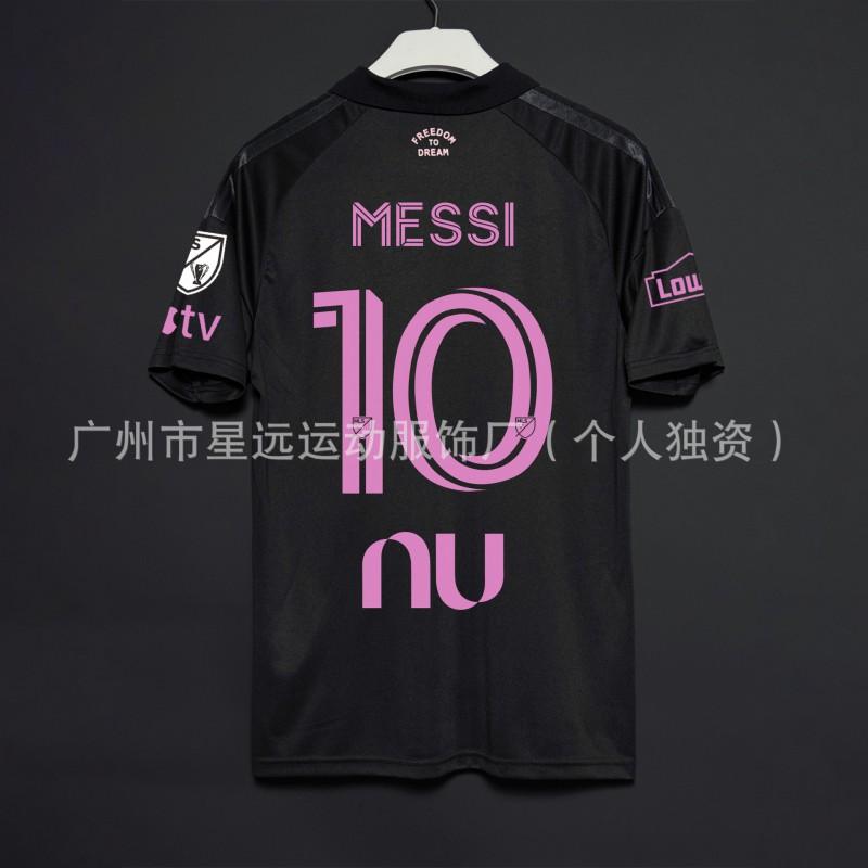 Miami International 2026-27 Home Away White Soccer Jersey No.10 Messi Fan Version Short Sleeve Football Shirt Men Women