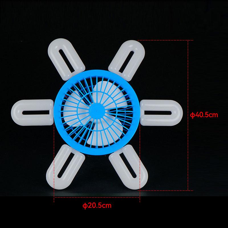 E27 Screw Mouth Fan Light 60W Intelligent Remote Control Living Room, Bedroom, Dining Room, Bathroom Ceiling Fan Light