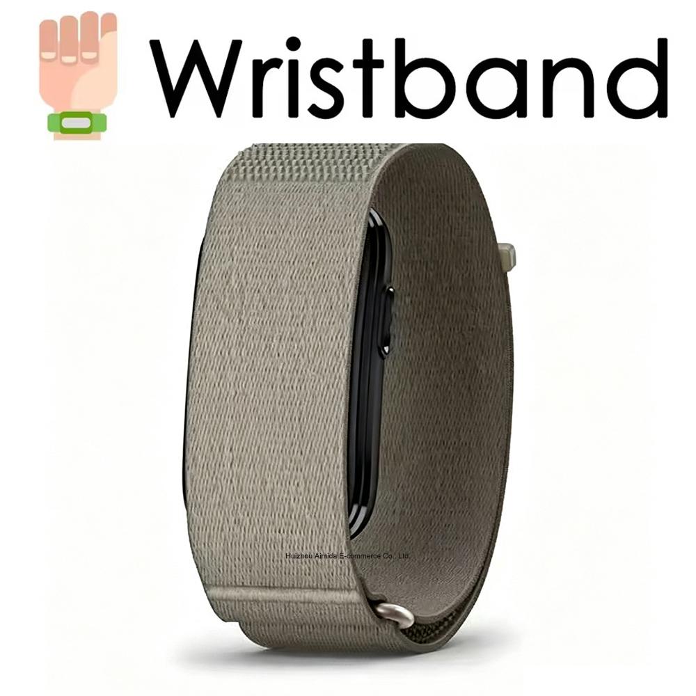 Premium Custom Nylon-Schlaufe Ersatzarmband Verstellbares Handgelenk Oberarm Bizeps Armband Zubehör für Garmin CIRQA Smart Band