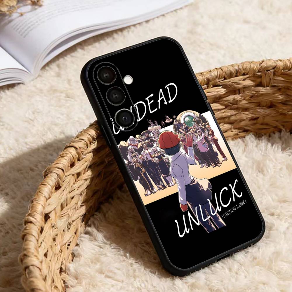 Anime Undead Unluck Andy Phone Case For Samsung Galaxy A20,21s,22,31,32,52,53,72,73,80,91 Soft Black Shell Samsung a31