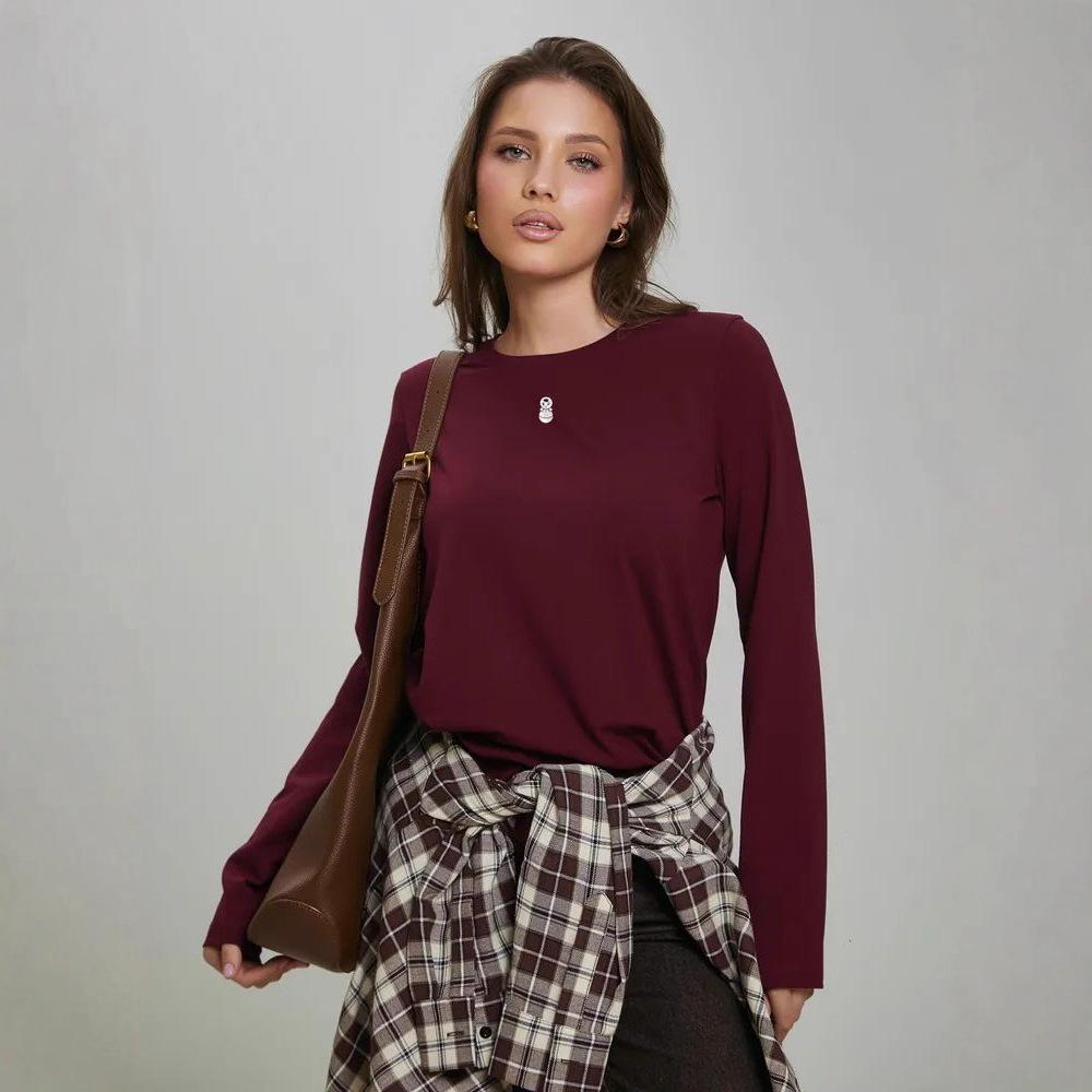 

Unisex Classic Printed Fashionable Lazy Long Sleeve Top XL червоний