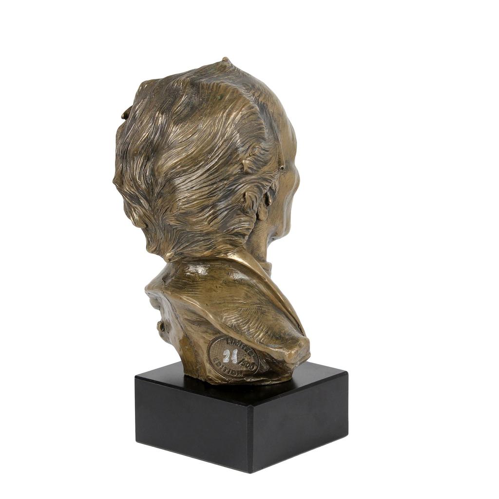Johann Wolfgang von Goethe - marble bust, statuette of a famous person, decoration for office, school, and hotel by the Art-Dog brand