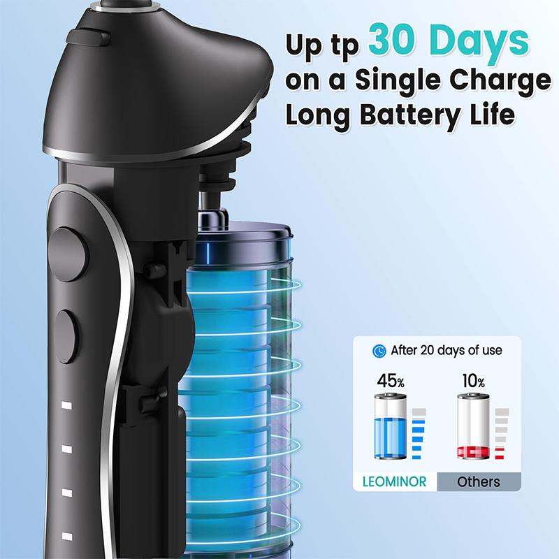 Ústní irigátor Water Flosser Přenosný dentální vodní paprsek 300ml vodní nádržka na čištění zubů USB dobíjecí voděodolný