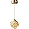 Modern Minimalist Crystal Pendant Light for Bedroom, Study, Bar, or Staircase