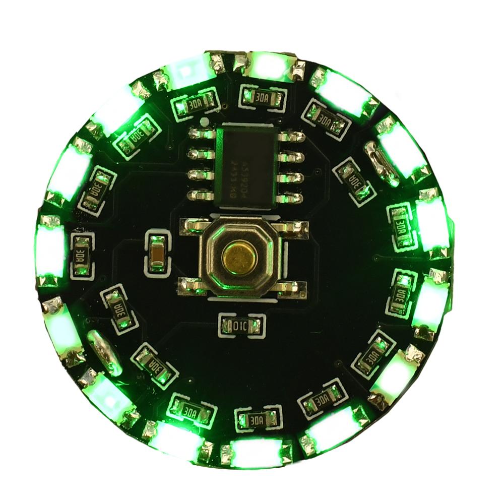 16 Modes Button Switch Control Flow Lights Wireless Lamp Flashing Gradient Rotating Lamp Breathing Lights Model Toys