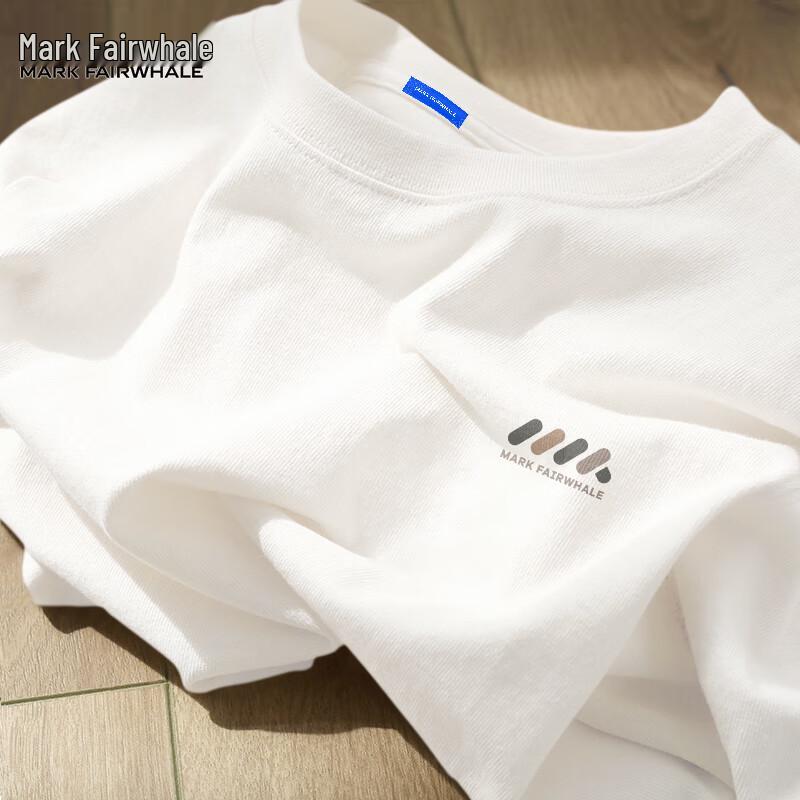 MARK FAIRWHALE Men s Long Sleeve Loose Fit T-Shirt M