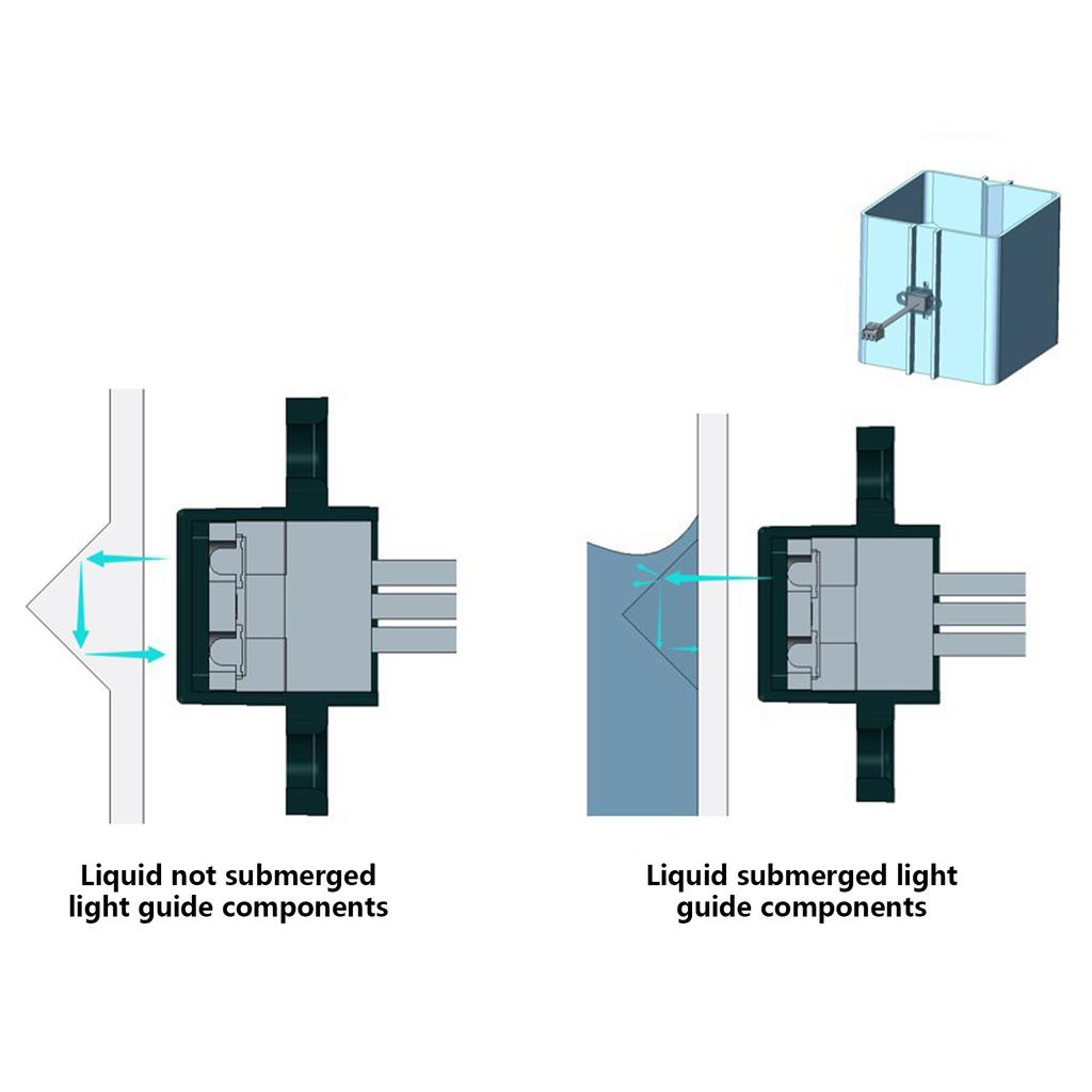Separated Liquid Level Sensor Water Level Detector Tool Liquid Detection Switches Controller Water Shortage Alarm