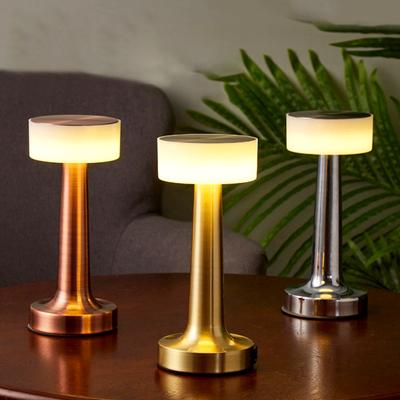 New Stylish and Unique Retro LED Night Light Table Lamp - Creative Touch Controlled Decor for Room, Coffee Table, or Restaurant