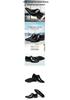 Men's European Style Glossy Patent Leather Pointed Toe Lace-up Formal Shoes