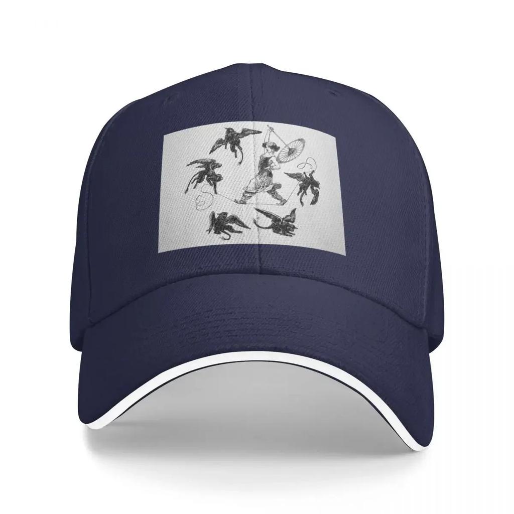 Flying Monkeys and Tightrope Walker Baseball Cap Hip Hop Hat Luxury Brand Women Men's