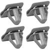4Pcs Front Skid Plate Oil Filter Access Panel Door Clip OEM W715288-S439 Front Skid Plate Clip for Ford F150 2011-2020