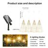 1PC Hanging Solar Firework Lights, 480LED Starburst Lights, Outdoor Waterproof String Lights, 8Modes,Christmas Halloween Decor