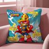 S-Superzings Cartoon Cushion Cover Multi-Scene Pillow Cover for Home & Car - Reversible, Soft & Durable for Daily Use