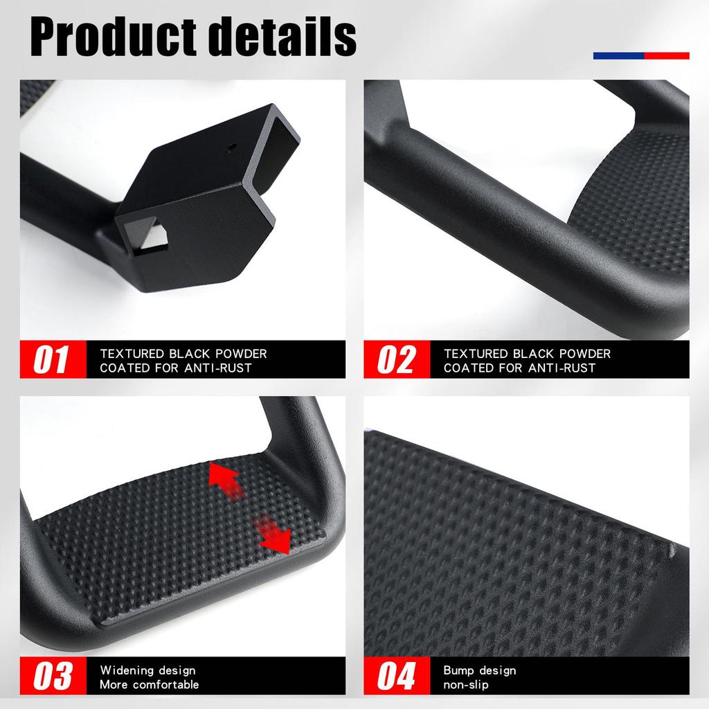 Universal Truck Door Side Steps for Chevy, Ford, Toyota, GMC, Dodge RAM, etc.