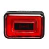 Rechargeable Bicycles Rear View Radars Taillight, IPX64 Watertight Bike Rear Light with Visual Alerts for Night Ridings