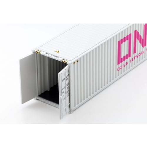 TOMYTEC Tomica Limited Vintage Neo 1/64 LV-N292d Hino Profia 40ft Marine Container Trailer (Toho Sharyo TC36H1C34) Ocean Network Express Gray Containe