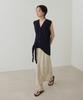 Towave Mills Wrinkle Skirt_Beige
